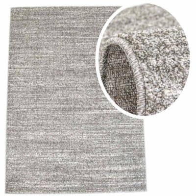 DYWAN DO SALONU 140x190 JASNO SZARY OMBRE