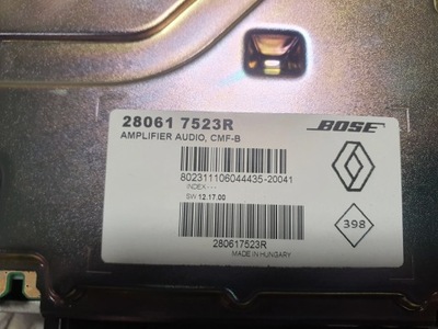 Усилитель bose renault captur ii 19- фото №1