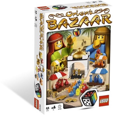 NOWA Gra LEGO 3849 Orient Bazar z 2010 roku NAJTANIEJ OKAZJA NA PREZENT