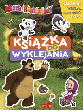 Masza i Niedźwiedź Książka do wyklejania