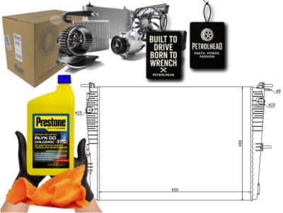 Радиатор двигателя renault grand scenic iii megane #petrolhead pro+ kit5 фото №1