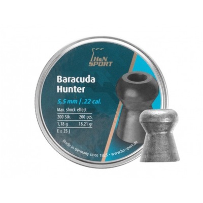 Śrut H&N BARACUDA HUNTER 5,5mm 200sztuk