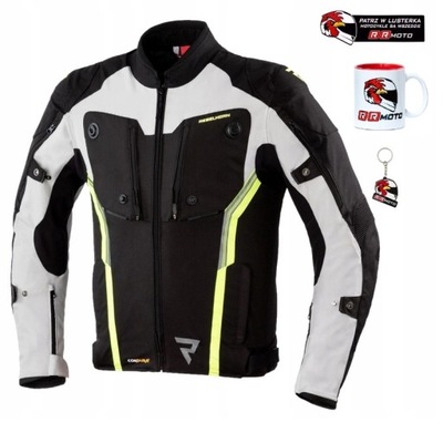 CHAQUETA MOTOCICLETA REBELHORN BORG GREY REGALO  