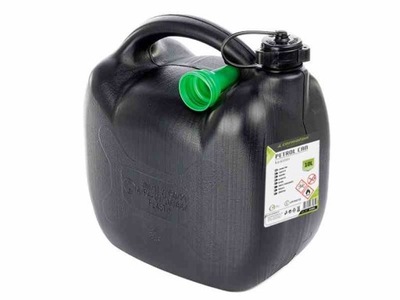 KANISTER PLASTIKOWY AL PALIWO, 10L, OWALNY, NEGRO  