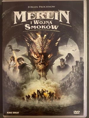 Film Merlin i wojna smoków płyta DVD