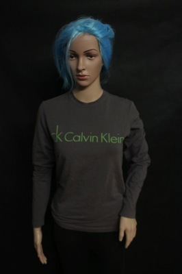 CALVIN KLEIN CIENKA BLUZA CREWNECK LOGO