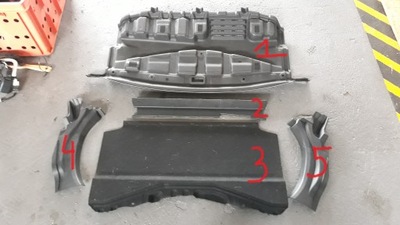 LEXUS IS III 300H 13- SHELF REAR BOOT BOTTOM SIDE  