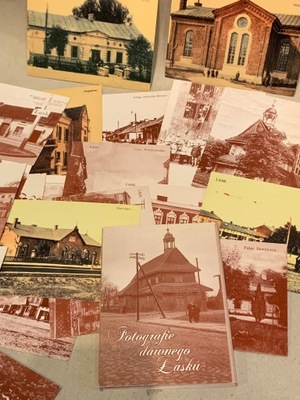 ŁASK FOTOGRAFIE DAWNEGO ŁASKU 21 POCZTÓWEK