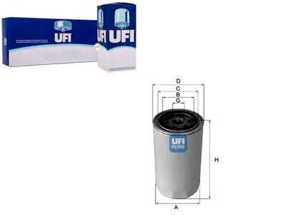 FILTRO ACEITES UFI +REGALO  