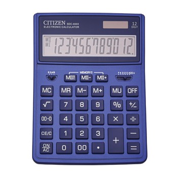 Kalkulator biurowy CITIZEN SDC-444XRNVE 12-cyfrowy