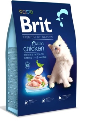 Brit Premium Cat Kitten Chicken op. 8kg