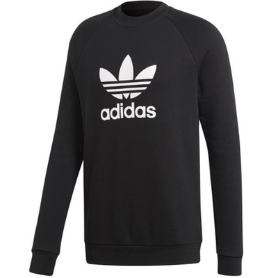 Bluza ADIDAS ORIGINALS TREFOIL CREW Czarny - M