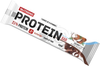 Nutrend Protein Bar baton proteinowy 55g Kokos Mleczna Czekolada