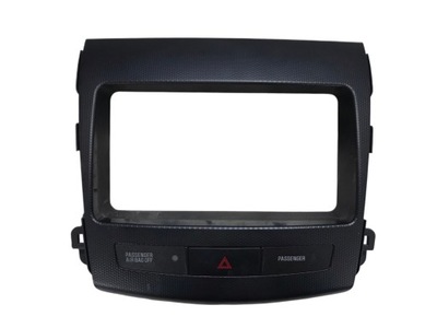 Рамка радіо 2din citroen c-crosser mitsubishi outlander ii фото №1