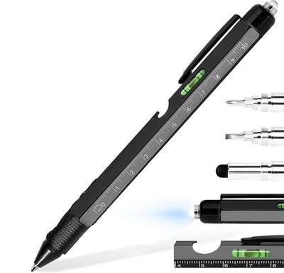 Długopis Multitool 8w1 Wielofunkcyjny