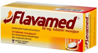 Flavamed lek wykrztuśny na kaszel 10 tab.
