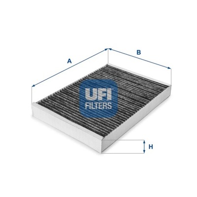 FILTR, VĖDINIMAS VIETOS PASAZERSKIEJ UFI 54.101.00 