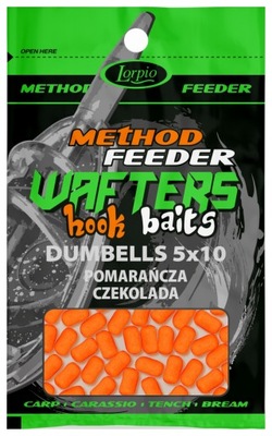 Dumbells Lorpio Wafters 5mm Pomarańcz Czekolada