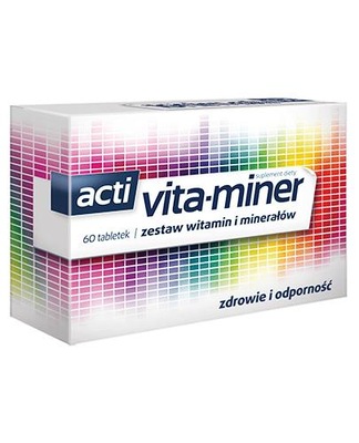 VITA-MINER Komplet niezbędnych witamin i minerałów