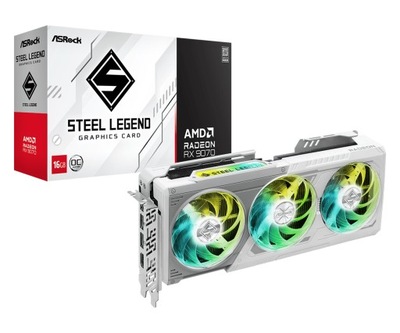 Karta graficzna ASRock Radeon RX 9070 Steel Legend 16GB OC GDDR6 256bit