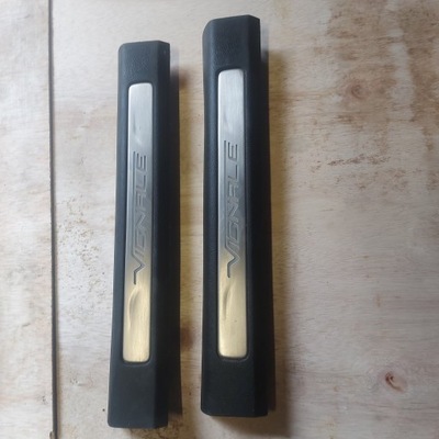 Молдинг порог накладка ford edge mk2 vignale фото №1