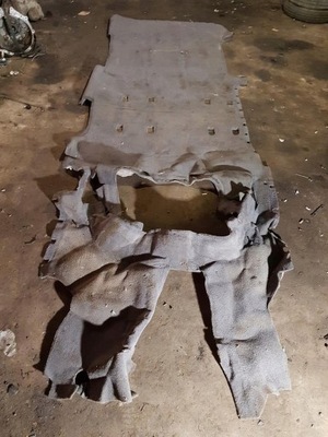 Обшивка пол салона toyota previa estima фото №1