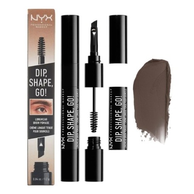 NYX Dip, Shape, Go! POMADA DO BRWI - BRUNETTE