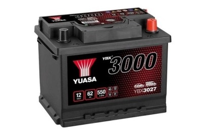 АКУМУЛЯТОР YUASA 12V 62AH/550A SMF P+