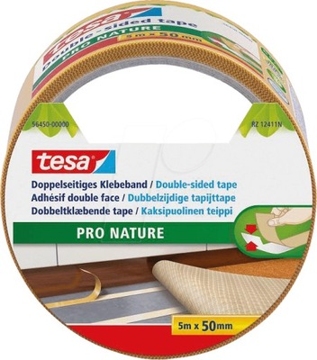 Dwustronna taśma do wykładzin tesa PRO NATURE 5m x 50mm