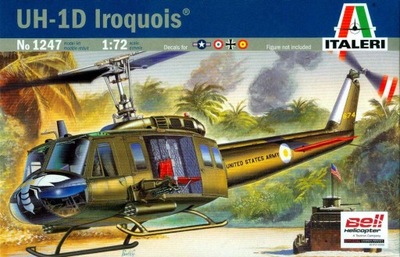 Italeri 1247 - Bell UH-1D Iroquois 1:72 śmigłowiec