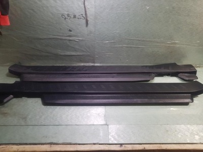 Накладки накладки порогові toyota hilux viii фото №1