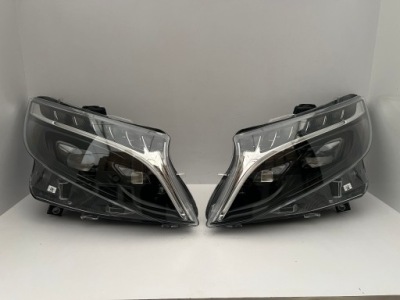 Лампа ліва права led ils mercedes vito v-klasa a447 lift nowe повний фото №1