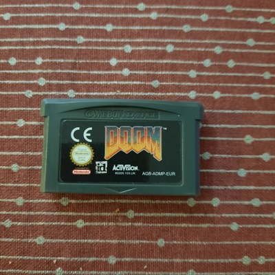 Gra Doom Nintendo Game Boy Advance