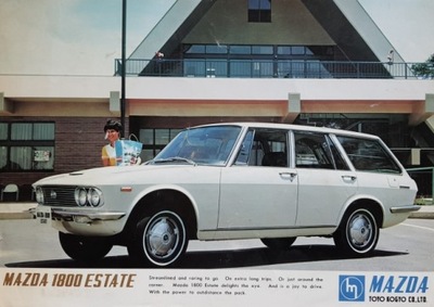 Mazda 1800 Estate - prospekt folder reklamowy