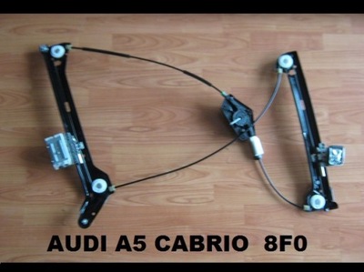 AUDI A5 DESCAPOTABLE ELEVADOR VENTANAS PARTE DELANTERA DERECHA 8F0837462C  