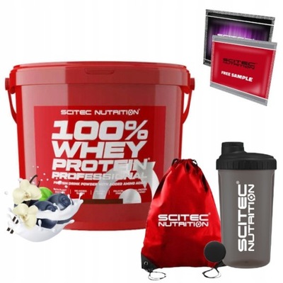 SCITEC 100% WHEY PROTEIN PROFESSIONAL 5000 g BIAŁKO