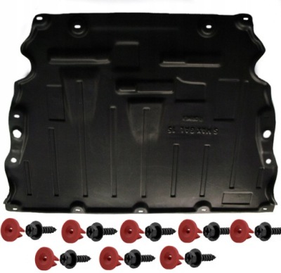 Ford mondeo mk5 v 2015-. защита двигателя клипсы фото №1