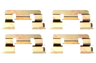 Trw набор монтажный тормозных колодок toyota corolla 1.4-2. фото №1