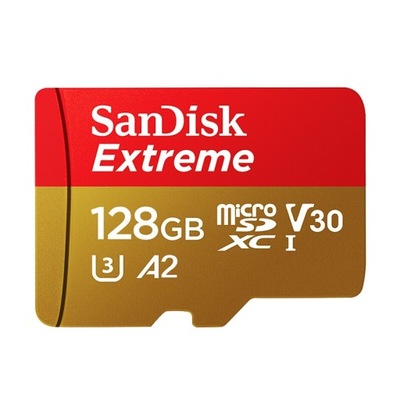 Karta microSD SANDISK EXTREME 128GB 128 GB