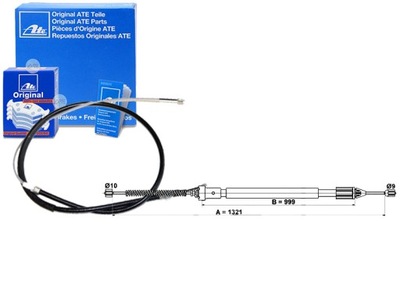 CABLE CABLE FRENOS DE MANO ATE 8200087982 43309  