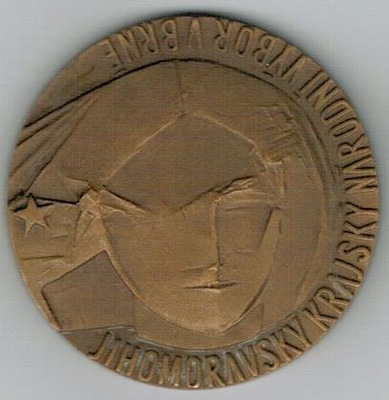 Czechosłowacja 1986 Medal Za zasługi Morawy Brąz