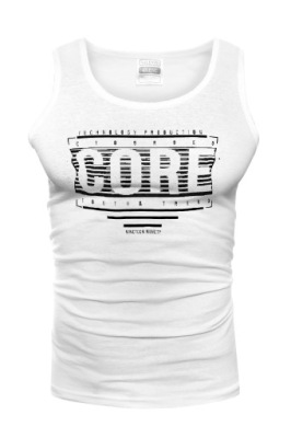 XL - KOSZULKA MĘSKA T-SHIRT BEZRĘKAWNIK 823