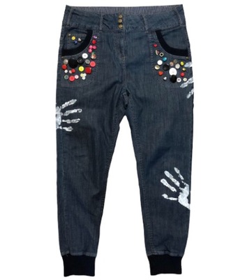 Gosha by Veromoda Mojo jeans spodnie jeansowe 40