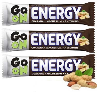 SANTE GO ON ENERGY 3 x 50g | BATON ENERGETYCZNY