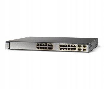 Switch PoE Catalyst Cisco WS-C3750-24PS-S L3 '400