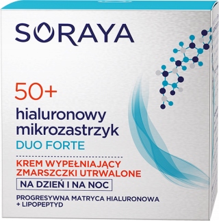 SORAYA HIALURONOWY MIKROZASTRZYK KREM 50+ 50ML