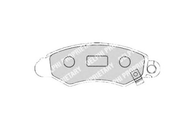 Delphi тормозные колодки тормозные subaru justy ii justy iii фото №1