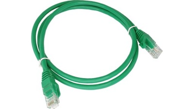 Patch-cord U/UTP kat.6A LSOH 5.0m zielony KKU6AZIE5.0