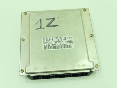 Бортовой компьютер двигателя mercedes-benz оригинальный номер a1121533279 фото №1