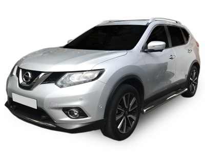 BUMPER GUARD NISSAN X-TRAIL T32 FROM 2014 SIDE  